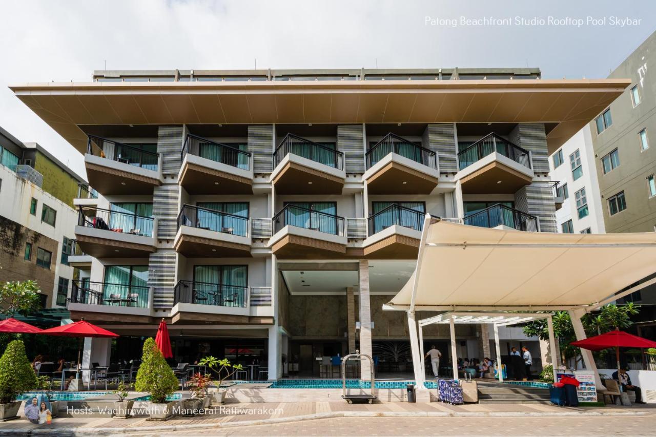 ✪✪✪✪✪ Patong Beachfront Studio Rooftop Pool Skybar Exterior foto