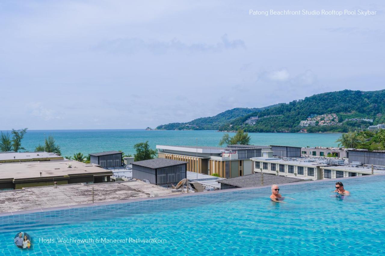 ✪✪✪✪✪ Patong Beachfront Studio Rooftop Pool Skybar Exterior foto