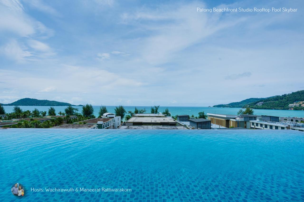 ✪✪✪✪✪ Patong Beachfront Studio Rooftop Pool Skybar Exterior foto