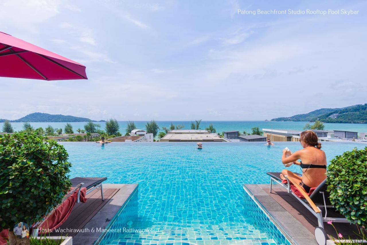 ✪✪✪✪✪ Patong Beachfront Studio Rooftop Pool Skybar Exterior foto